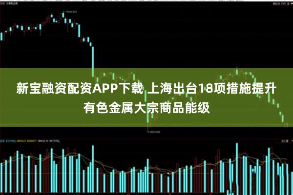 新宝融资配资APP下载 上海出台18项措施提升有色金属大宗商品能级